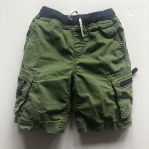 Hanna Andersson Olive Green Cargo Shorts